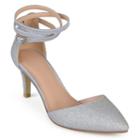 Journee Collection Luela Women's High Heels, Girl's, Size: 6, Silver