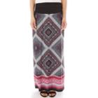 Women's Apt. 9&reg; Print Column Maxi Skirt, Size: Xxl, Moroccan Placement
