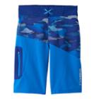 Boys 4-7 Free Country Camo Swim Trunks, Boy's, Size: 5/6, Brt Green