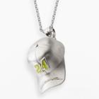Insignia Collection Nascar Jeff Gordon Sterling Silver 24 Baseball Cap Pendant, Adult Unisex, Size: 18, Yellow