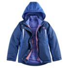 Girls 7-16 Hawke & Co Heavyweight 4-in-1 Systems Jacket, Size: 14, Green