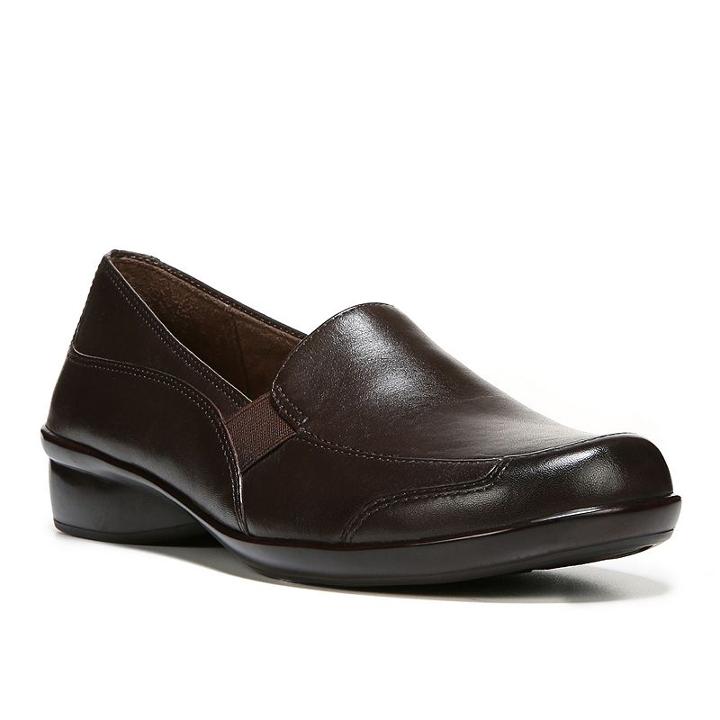Naturalsoul By Naturalizer Carryon Slip-on Casual Shoes, Women's, Size: 7.5 Wide, Brown