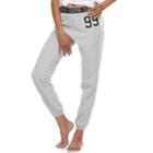 Juniors' So&reg; Pajamas: Velour Piecing Jogger Pants, Teens, Size: Large, Light Grey
