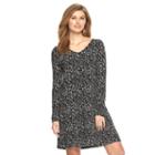 Women's Apt. 9&reg; Everyday A-line Dress, Size: Xl, Black