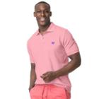 Men's Chaps Stretch Solid Pique Polo, Size: Xxl, Pink