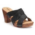 Sonoma Goods For Life&trade; Eeva Women's Block-heel Sandals, Size: 8, Black
