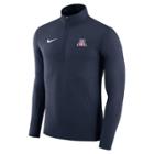 Men's Nike Arizona Wildcats Dri-fit Element Pullover, Size: Medium, Blue (navy)