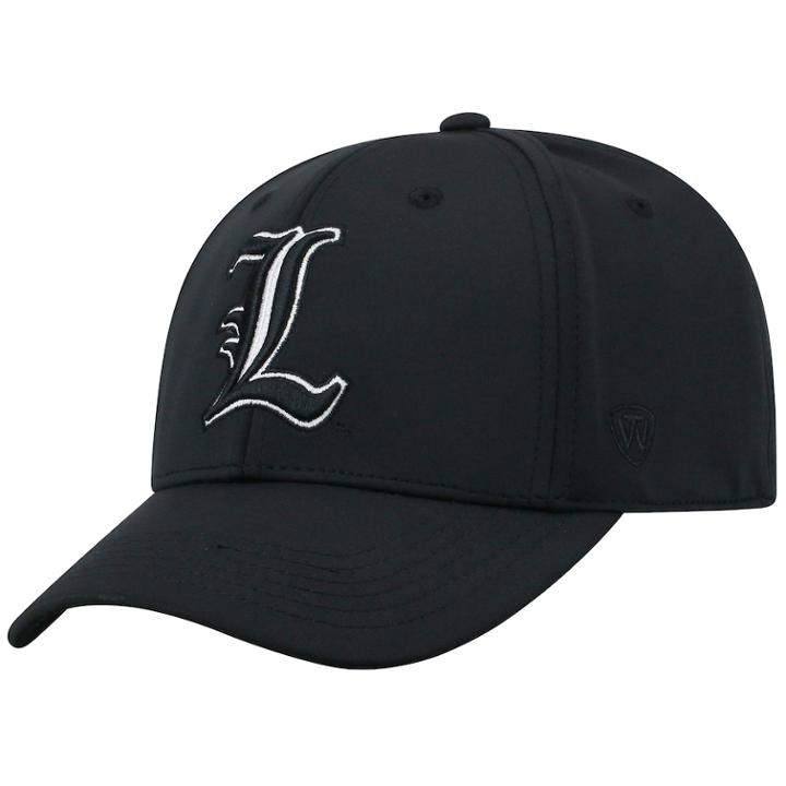 Adult Top Of The World Louisville Cardinals Tension Cap, Men's, Black