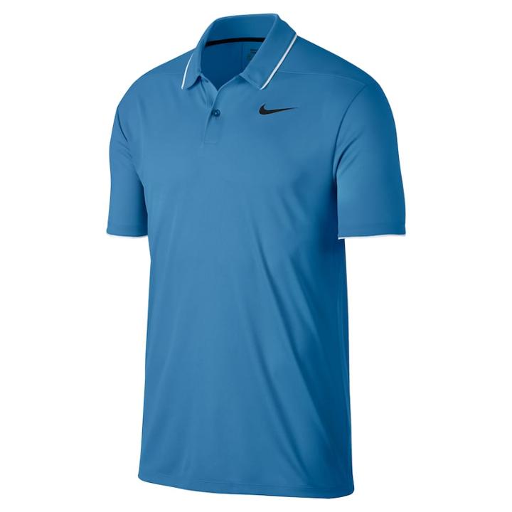 Men's Nike Essential Regular-fit Dri-fit Performance Golf Polo, Size: Xl, Blue (navy)