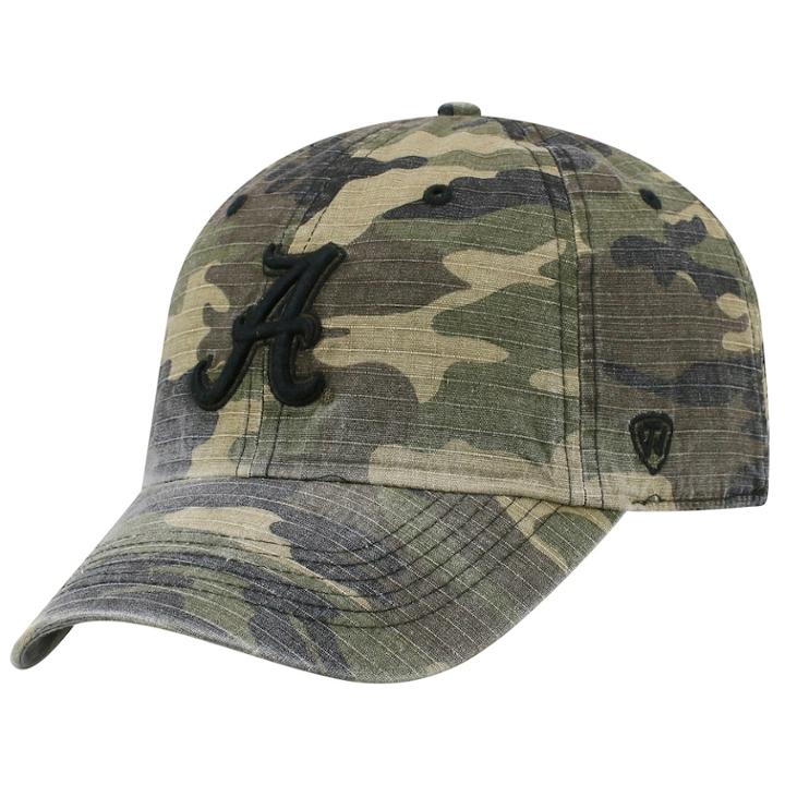 Adult Top Of The World Alabama Crimson Tide Hero Adjustable Cap, Men's, Green