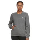 Women's Nike Cozy Classic Sweatshirt, Size: Small, Grey Other