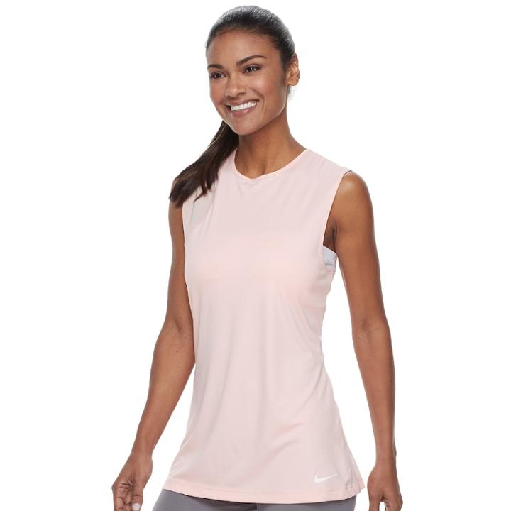 Women's Nike Dry Slim Fit Training Tank, Size: Small, Red