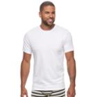 Men's Jockey 6-pack Staynew Crewneck Tees, Size: Small, White