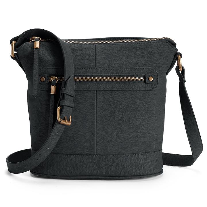 Sonoma Goods For Life&trade; Tiffany Crossbody Bag, Women's, Black