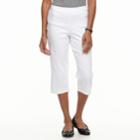 Petite Dana Buchman Millennium Pull-on Capris, Women's, Size: Xl Petite, Natural