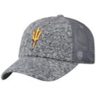 Adult Top Of The World Arizona State Sun Devils Fragment Adjustable Cap, Men's, Med Grey