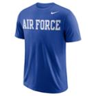 Men's Nike Air Force Falcons Wordmark Tee, Size: Xxl, Med Blue