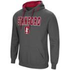 Men's Stanford Cardinal Pullover Fleece Hoodie, Size: Xl, Grey