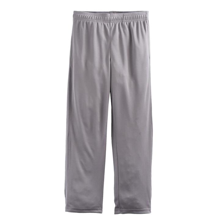 Husky Boys 8-20 Tek Gear Laser-cut Pants, Size: L Husky, Med Grey