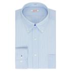 Men's Izod Solid Twill Regular-fit Button-down Collar Dress Shirt, Size: 18-34/35, Light Blue