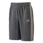 Men's Adidas Lounge Shorts, Size: Medium, Dark Grey