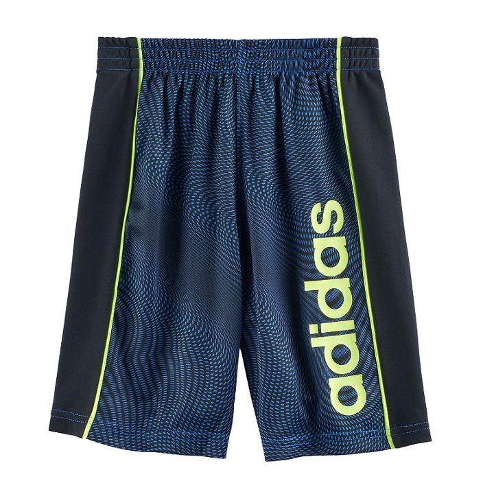 Boys 4-7 Adidas Fusion Abstract Shorts, Size: 4, Black