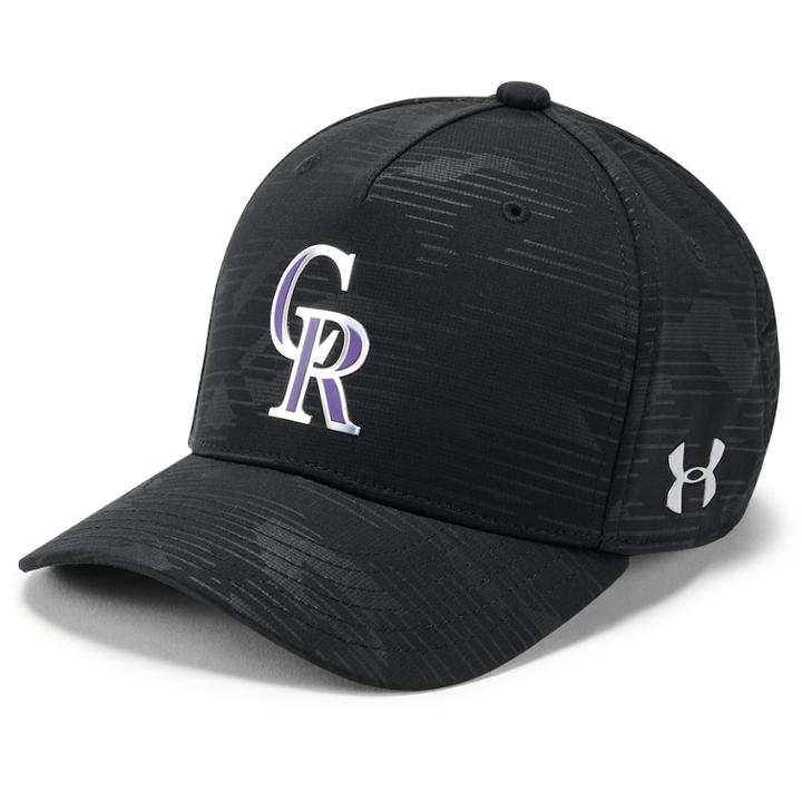 Youth Under Armour Colorado Rockies Storm Adjustable Cap, Boy's, Black