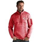 Men's Antigua Cincinnati Reds Fortune Pullover, Size: Xl, Red