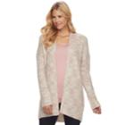 Women's Sonoma Goods For Life&trade; Textured Metallic Cardigan, Size: Small, Pink