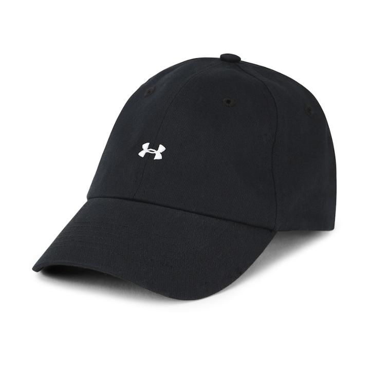 Under Armour Logo Relaxed Baseball Cap, Women's, Black