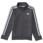 Boys 4-7x Adidas Iconic Tricot Jacket, Size: 4, Dark Grey