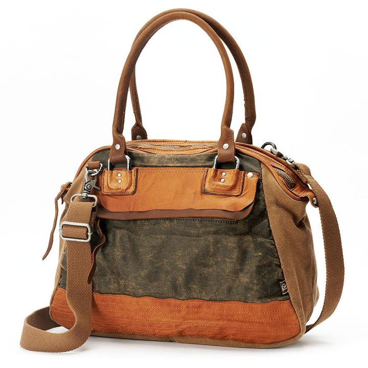 The Same Direction Tapa Leather Convertible Tote, Adult Unisex, Brown
