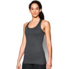 Women's Under Armour Tech Victory Tank, Size: Medium, Grey Other