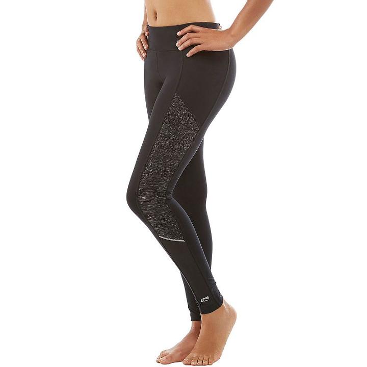 Women's Marika Jordan Space Dyed Leggings, Size: Large, Black