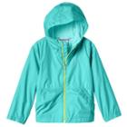 Toddler Girl Columbia Lightweight Solid Rain Jacket, Size: 4t, Green Oth