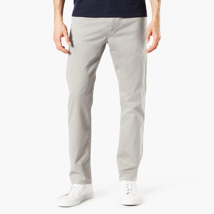 Men's Dockers&reg; Jean Cut Khaki All Seasons Slim-fit Tech Pants D1, Size: 32x29, Lt Brown
