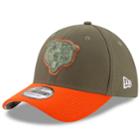 Adult New Era Chicago Bears 39thirty Salute To Service Flex-fit Cap, Men's, Size: Medium/large, Brown