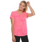 Women's Tek Gear&reg; Short Sleeve Tee, Size: Xl Tall, Med Pink