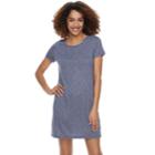 Women's Sonoma Goods For Life&trade; T-shirt Dress, Size: Medium, Dark Blue