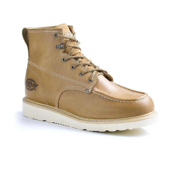 Dickies Trader Men's Work Boots, Size: Medium (8), Beig/green (beig/khaki)