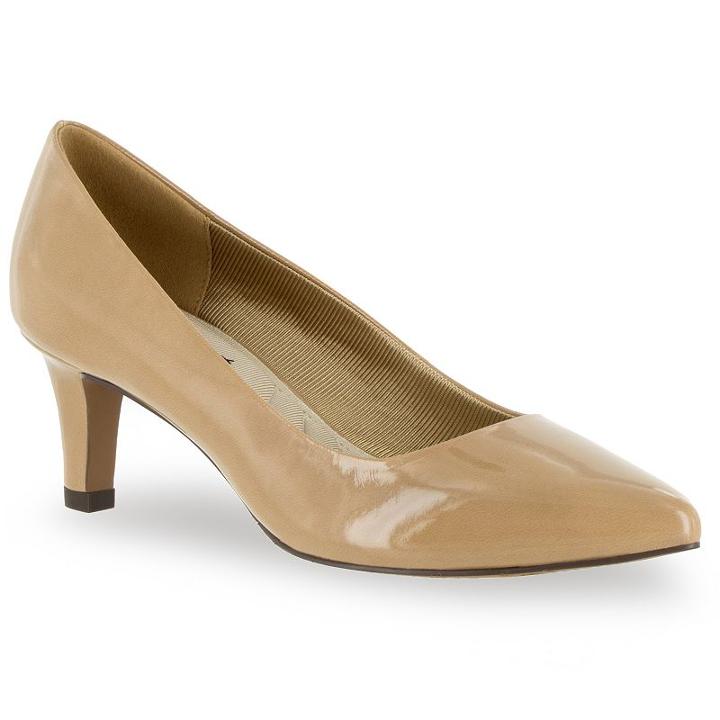 Easy Street Pointe Women's High Heels, Size: 7.5 N, Lt Beige