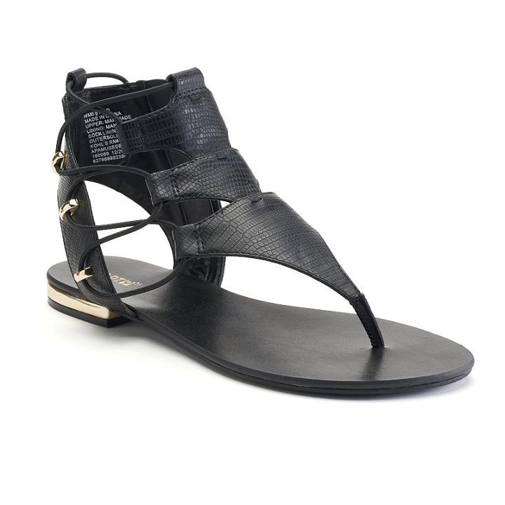 Apt. 9&reg; Amused Women's Sandals, Size: 8, Oxford