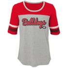 Girls 7-16 Georgia Bulldogs Fan-tastic Tee, Size: Xl 16, Grey