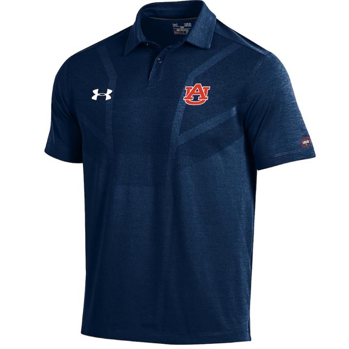 Men's Under Armour Auburn Tigers Tour Polo, Size: Xxl, Other Clrs
