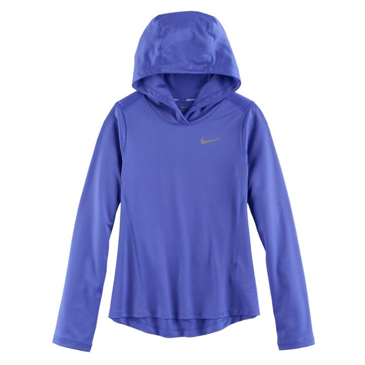 Girls 7-16 Nike Dri-fit Pullover Hoodie, Size: Medium, Med Purple