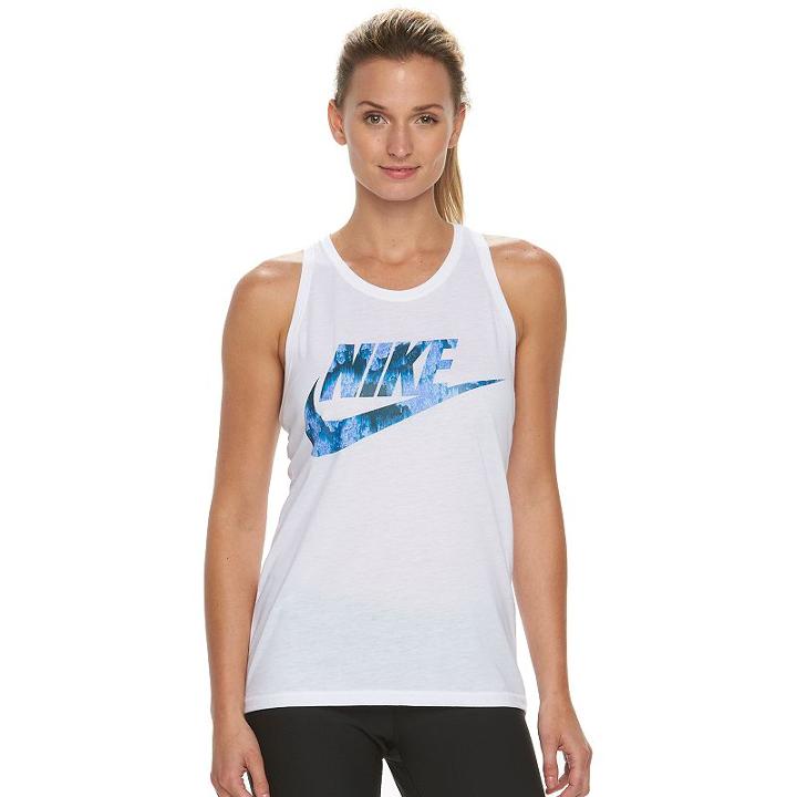 Women's Nike Sportswear Tank Top, Size: Large, White
