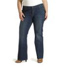 Plus Size Levi's 590 Bootcut Fuller-waist Jeans, Women's, Size: 16 - Regular, Blue