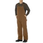 Men's Dickies Sanded Duck Insulated Bib Overall, Size: Large, Dark Beige