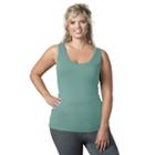 Plus Size Soybu Lola Scoopneck Yoga Tank, Women's, Size: 2xl, Med Green