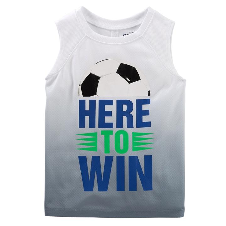 Boys 4-8 Oshkosh B'gosh&reg; Active Muscle Tee, Size: 6, Gray